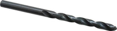 Walter-Titex - 5.9mm 118° High Speed Steel Jobber Drill - Oxide Finish, Right Hand Cut, Spiral Flute, Straight Shank, 3-21/32" OAL, Standard Point - Industrial Tool & Supply