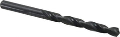 Walter-Titex - 9.6mm 118° High Speed Steel Jobber Drill - Oxide Finish, Right Hand Cut, Spiral Flute, Straight Shank, 5-15/64" OAL, Standard Point - Industrial Tool & Supply