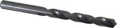 Walter-Titex - 11.2mm 118° High Speed Steel Jobber Drill - Oxide Finish, Right Hand Cut, Spiral Flute, Straight Shank, 5-19/32" OAL, Standard Point - Industrial Tool & Supply