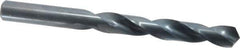 Walter-Titex - 17.5mm 118° High Speed Steel Jobber Drill - Oxide Finish, Right Hand Cut, Spiral Flute, Straight Shank, 7-33/64" OAL, Standard Point - Industrial Tool & Supply