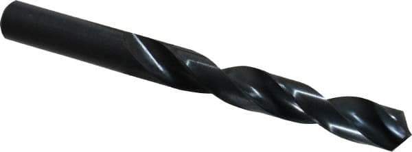 Walter-Titex - 20mm 118° High Speed Steel Jobber Drill - Oxide Finish, Right Hand Cut, Spiral Flute, Straight Shank, 8-5/64" OAL, Standard Point - Industrial Tool & Supply