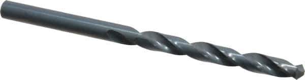 Walter-Titex - Letter D 118° High Speed Steel Jobber Drill - Oxide Finish, Right Hand Cut, Spiral Flute, Straight Shank, 3-31/32" OAL, Standard Point - Industrial Tool & Supply