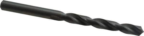 Walter-Titex - Letter Q 118° High Speed Steel Jobber Drill - Oxide Finish, Right Hand Cut, Spiral Flute, Straight Shank, 4-19/32" OAL, Standard Point - Industrial Tool & Supply