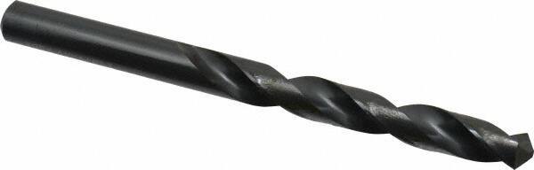 Walter-Titex - Letter Z 118° High Speed Steel Jobber Drill - Oxide Finish, Right Hand Cut, Spiral Flute, Straight Shank, 5-1/4" OAL, Standard Point - Industrial Tool & Supply