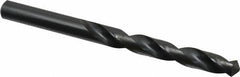 Walter-Titex - Letter Z 118° High Speed Steel Jobber Drill - Oxide Finish, Right Hand Cut, Spiral Flute, Straight Shank, 5-1/4" OAL, Standard Point - Industrial Tool & Supply