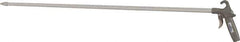 Guardair - 120 Max psi Whisper Jet Pistol Grip Blow Gun - 1/4 NPT, 48" Tube Length, Aluminum - Industrial Tool & Supply