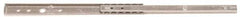 Sugatsune - 7-57/64" Slide Length, 7-1/4" Travel Length, Stainless Steel Ball Bearing Slide - 66 Lb Capacity at Full Extension - Industrial Tool & Supply