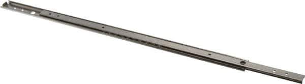 Sugatsune - 15-49/64" Slide Length, 11-19/32" Travel Length, Stainless Steel Ball Bearing Slide - 66 Lb Capacity at Full Extension - Industrial Tool & Supply