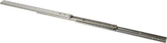 Sugatsune - 9-55/64" Slide Length, 10-39/64" Travel Length, Stainless Steel Ball Bearing Slide - 66 Lb Capacity at Full Extension - Industrial Tool & Supply