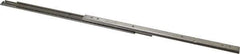 Sugatsune - 13-51/64" Slide Length, 14-35/64" Travel Length, Stainless Steel Ball Bearing Slide - 66 Lb Capacity at Full Extension - Industrial Tool & Supply