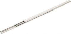 Sugatsune - 15-49/64" Slide Length, 16-29/32" Travel Length, Stainless Steel Ball Bearing Slide - 66 Lb Capacity at Full Extension - Industrial Tool & Supply