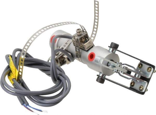 Gibraltar - 150 Lb Inner Hold Capacity, Vert Mount, Air Power Hold-Down Toggle Clamp - 10-32 Port, 90° Bar Opening, 0.69" Height Under Bar - Industrial Tool & Supply