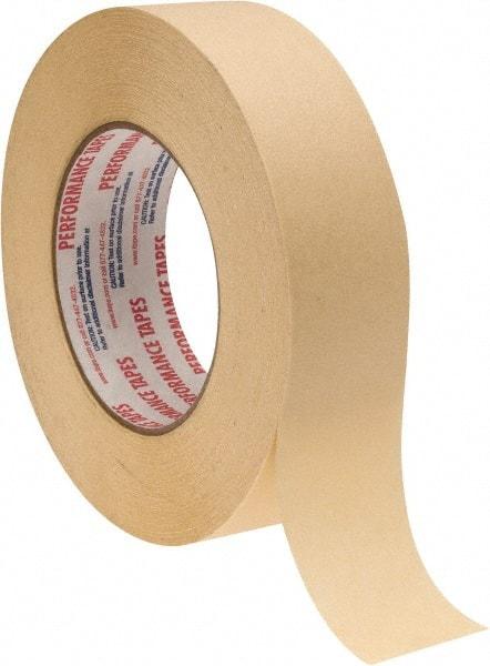 Intertape - 1-1/2" Wide x 60 Yd Long White Paper Masking Tape - Series PG21, 7.3 mil Thick, 26 In/Lb Tensile Strength - Industrial Tool & Supply