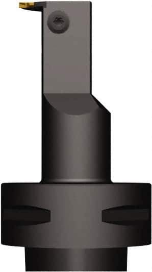 Seco - LCMF 1902 Insert, 74.93mm Head Length, 2mm Min Groove Width, Modular Grooving Cutting Unit Head - Right Hand Cut, System Size C5, Series Multi-Directional Turning (MDT), Seco-Capto - Industrial Tool & Supply