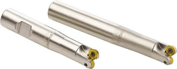 Seco - 16mm Cutting Diam, 16mm Shank Diam, 4mm Max Depth of Cut, Straight Shank Indexable Copy End Mill - 2 Inserts, RD.. 0803 Insert, R217.29 Toolholder - Industrial Tool & Supply