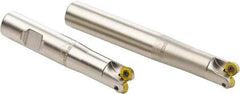 Seco - 16mm Cutting Diam, 16mm Shank Diam, 4mm Max Depth of Cut, Straight Shank Indexable Copy End Mill - 2 Inserts, RD.. 0803 Insert, R217.29 Toolholder, Carbide - Industrial Tool & Supply