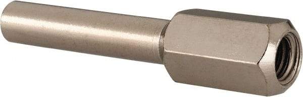 Tru-Maxx - 1" Length Flap Wheel Adapter - 5/8" Shank Length" x 1/4" Shank Diam, 1/4-20 Thread - Industrial Tool & Supply