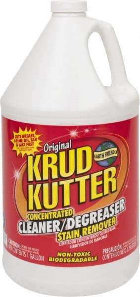 Krud Kutter - 1 Gal Bottle Cleaner/Degreaser - Liquid, Water-Based, Mild - Industrial Tool & Supply