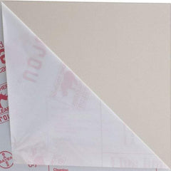 Made in USA - 1/4" Thick x 2' Wide x 4' Long, Polycarbonate Sheet - Gray, Rockwell R-118 Hardness, ±10% Tolerance - Industrial Tool & Supply