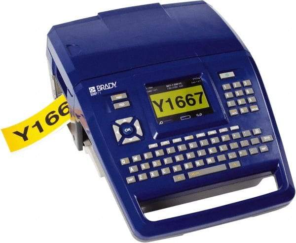 Brady - Handheld Printer/Industrial Label Maker - 300 DPI Resolution, 9-1/2" Wide x 4.6" Long - Industrial Tool & Supply