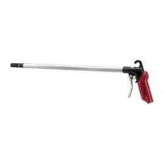 Value Collection - 120 Max psi High Power Venturi Nozzle Heavy Duty High Force Blow Gun - 1/4 NPT Inlet, 48" Tube Length, Aluminum - Industrial Tool & Supply