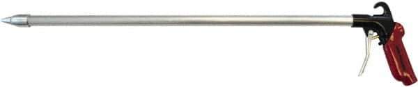 Value Collection - 120 Max psi Whisper Jet Pistol Grip Blow Gun - 1/4 NPT Inlet, 24" Tube Length, Aluminum - Industrial Tool & Supply