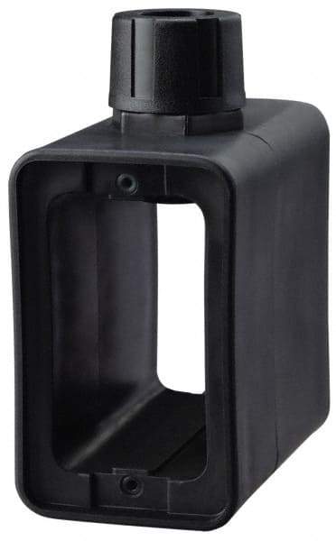 Cooper Wiring Devices - 1 Gang, Thermoplastic Rectangle Portable Outlet Box - 6-1/2" Overall Height x 4-1/4" Overall Width x 2-5/8" Overall Depth, Weather Resistant - Industrial Tool & Supply
