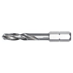 Stubby High Speed Drill Bit 1/4″ Drive 5/32″ × 1.73″ Oal - Industrial Tool & Supply