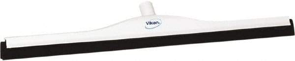 Vikan - 28" Foam Rubber Blade Bench Squeegee - Double Edge, White, Plastic Holder - Industrial Tool & Supply