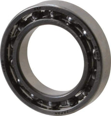 SKF - 15mm Bore Diam, 24mm OD, Open Thin Section Radial Ball Bearing - 5mm Wide, 1 Row, Round Bore, 180 Lb Static Capacity, 351 Lb Dynamic Capacity - Industrial Tool & Supply
