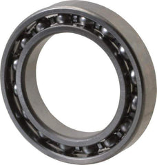 SKF - 17mm Bore Diam, 26mm OD, Open Thin Section Radial Ball Bearing - 5mm Wide, 1 Row, Round Bore, 209 Lb Static Capacity, 378 Lb Dynamic Capacity - Industrial Tool & Supply