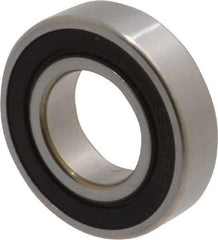 SKF - 12mm Bore Diam, 24mm OD, Double Seal Thin Section Radial Ball Bearing - 6mm Wide, 1 Row, Round Bore, 220 Lb Static Capacity, 506 Lb Dynamic Capacity - Industrial Tool & Supply