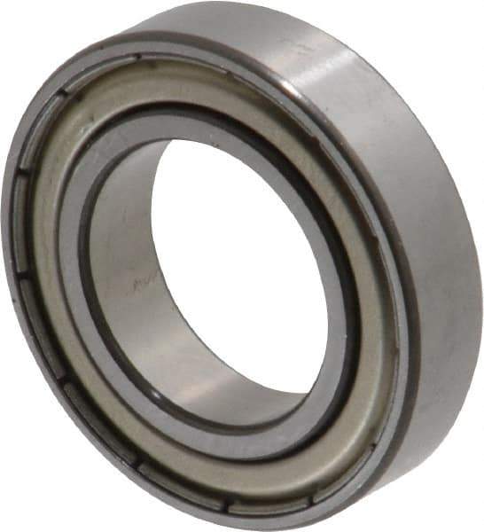 SKF - 17mm Bore Diam, 30mm OD, Double Shield Thin Section Radial Ball Bearing - 7mm Wide, 1 Row, Round Bore, 522 Lb Static Capacity, 980 Lb Dynamic Capacity - Industrial Tool & Supply
