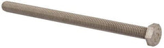 Value Collection - M8x1.25mm Metric Coarse, 120mm Length Under Head Hex Head Cap Screw - Fully Threaded, Grade 18-8 & Austenitic A2 Stainless Steel, Uncoated, 13mm Hex - Industrial Tool & Supply