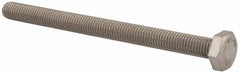 Value Collection - M10x1.50mm Metric Coarse, 130mm Length Under Head Hex Head Cap Screw - Fully Threaded, Grade 18-8 & Austenitic A2 Stainless Steel, Uncoated, 17mm Hex - Industrial Tool & Supply