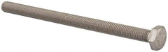 Value Collection - M10x1.50mm Metric Coarse, 150mm Length Under Head Hex Head Cap Screw - Fully Threaded, Grade 18-8 & Austenitic A2 Stainless Steel, Uncoated, 17mm Hex - Industrial Tool & Supply
