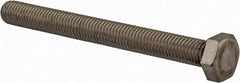Value Collection - M12x1.75mm Metric Coarse, 120mm Length Under Head Hex Head Cap Screw - Fully Threaded, Grade 18-8 & Austenitic A2 Stainless Steel, Uncoated, 19mm Hex - Industrial Tool & Supply