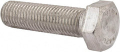 Value Collection - M24x3.00mm Metric Coarse, 90mm Length Under Head Hex Head Cap Screw - Fully Threaded, Grade 18-8 & Austenitic A2 Stainless Steel, Uncoated, 36mm Hex - Industrial Tool & Supply