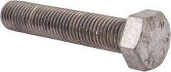 Value Collection - M24x3.00mm Metric Coarse, 120mm Length Under Head Hex Head Cap Screw - Fully Threaded, Grade 18-8 & Austenitic A2 Stainless Steel, Uncoated, 36mm Hex - Industrial Tool & Supply