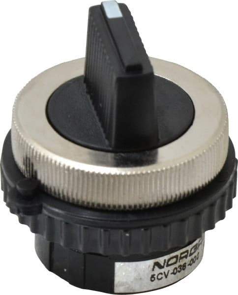 Norgren - 10-32 UNF Selector Valve - 3-Way, 6 Position, 0.03 CV Rate & Rotary Switch Detented - Industrial Tool & Supply