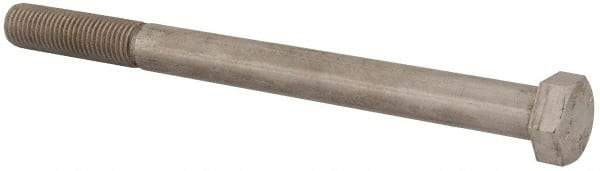 Value Collection - M20x2.50mm Metric Coarse, 250mm Length Under Head Hex Head Cap Screw - Partially Threaded, Grade 18-8 & Austenitic A2 Stainless Steel, Uncoated, 30mm Hex - Industrial Tool & Supply