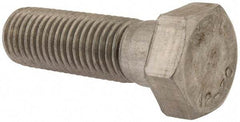 Value Collection - M24x3.00mm Metric Coarse, 75mm Length Under Head Hex Head Cap Screw - Partially Threaded, Grade 18-8 & Austenitic A2 Stainless Steel, Uncoated, 36mm Hex - Industrial Tool & Supply