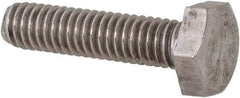 Value Collection - M4x0.70mm Metric Coarse, 16mm Length Under Head Hex Head Cap Screw - Fully Threaded, Grade 316 & Austenitic A4 Stainless Steel, Uncoated, 7mm Hex - Industrial Tool & Supply
