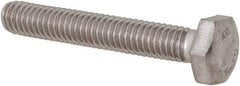 Value Collection - M4x0.70mm Metric Coarse, 25mm Length Under Head Hex Head Cap Screw - Fully Threaded, Grade 316 & Austenitic A4 Stainless Steel, Uncoated, 7mm Hex - Industrial Tool & Supply