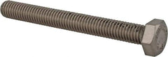 Value Collection - M8x1.25mm Metric Coarse, 70mm Length Under Head Hex Head Cap Screw - Fully Threaded, Grade 316 & Austenitic A4 Stainless Steel, Uncoated, 13mm Hex - Industrial Tool & Supply