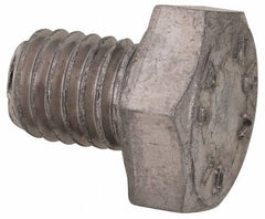 Value Collection - M10x1.50mm Metric Coarse, 12mm Length Under Head Hex Head Cap Screw - Fully Threaded, Grade 316 & Austenitic A4 Stainless Steel, Uncoated, 17mm Hex - Industrial Tool & Supply