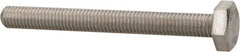 Value Collection - M10x1.50mm Metric Coarse, 90mm Length Under Head Hex Head Cap Screw - Fully Threaded, Grade 316 & Austenitic A4 Stainless Steel, Uncoated, 17mm Hex - Industrial Tool & Supply