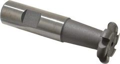 Value Collection - 1/8" Radius, 1/4" Circle Diam, 1-1/4" Cutter Diam, Shank Connection, Convex Radius Cutter - 3/4" Shank Diam, 3-1/2" OAL, High Speed Steel, Uncoated, 6 Teeth, Weldon Flat - Industrial Tool & Supply