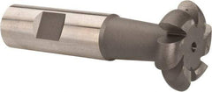 Value Collection - 3/16" Radius, 3/8" Circle Diam, 1-3/8" Cutter Diam, Shank Connection, Convex Radius Cutter - 3/4" Shank Diam, 3-1/2" OAL, High Speed Steel, Uncoated, 6 Teeth, Weldon Flat - Industrial Tool & Supply