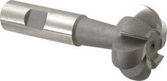Value Collection - 3/8" Radius, 3/4" Circle Diam, 1-3/4" Cutter Diam, Shank Connection, Convex Radius Cutter - 3/4" Shank Diam, 4" OAL, High Speed Steel, Uncoated, 6 Teeth, Weldon Flat - Industrial Tool & Supply